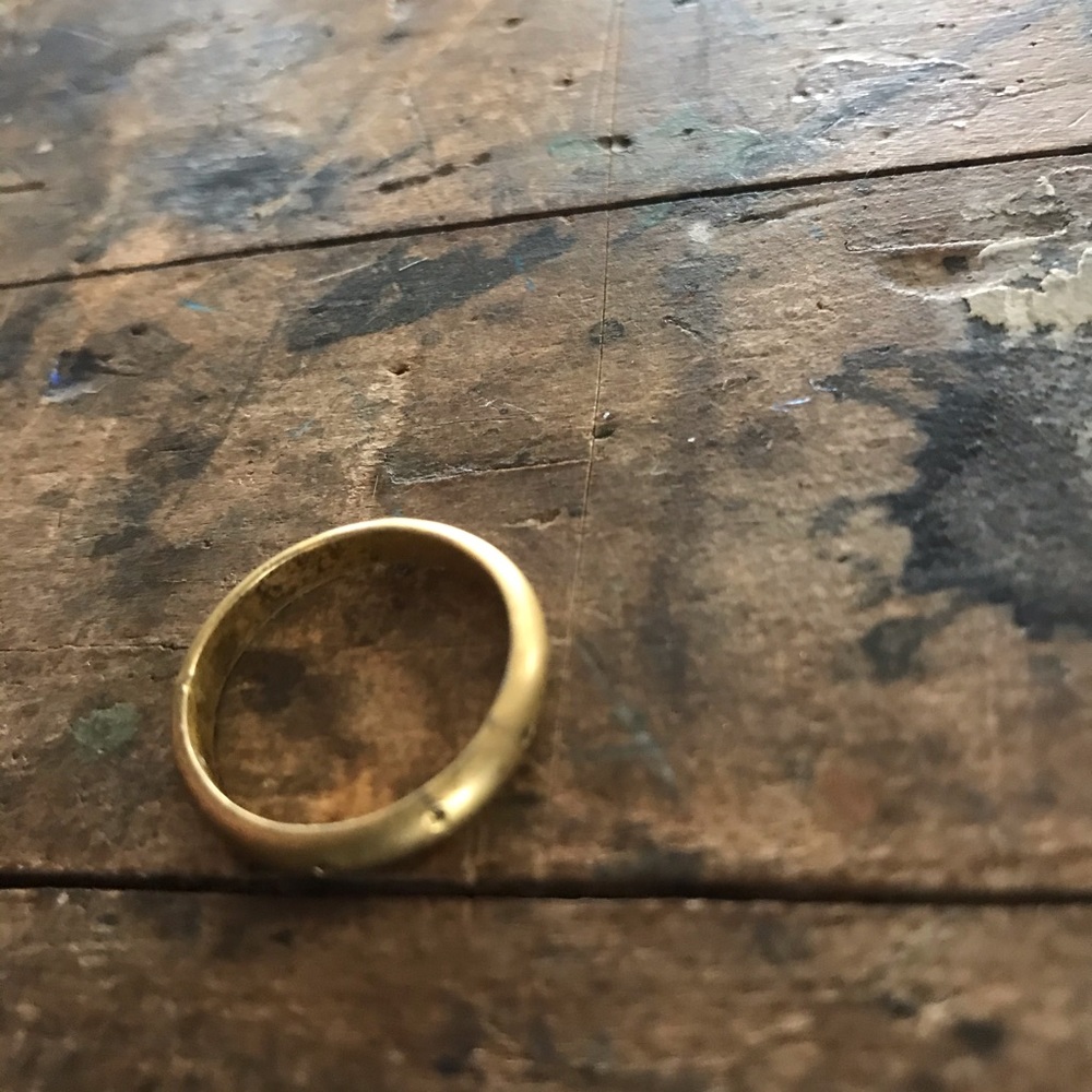 Stacker Ring Gold Tone - image 6